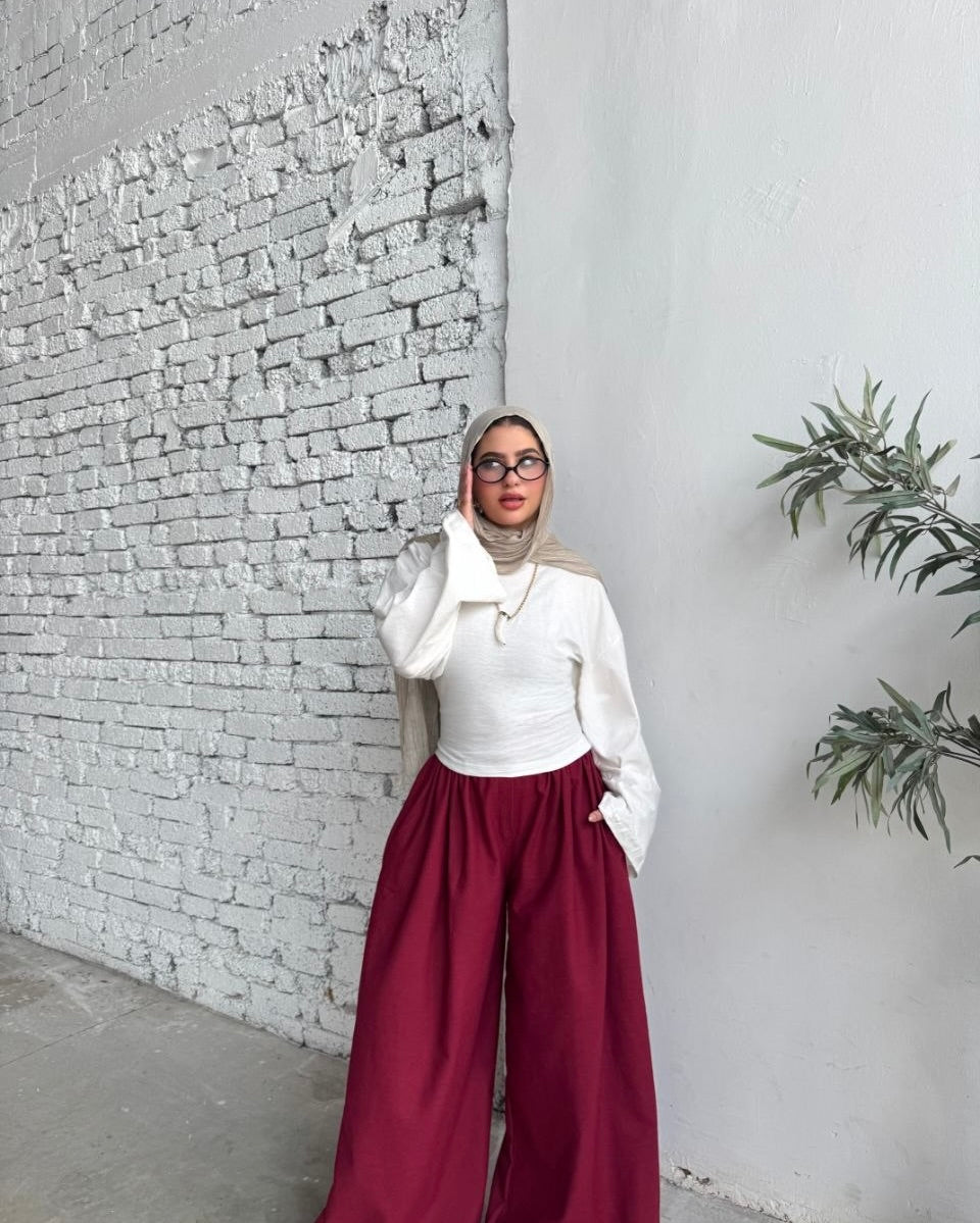 Corset Waist Pants