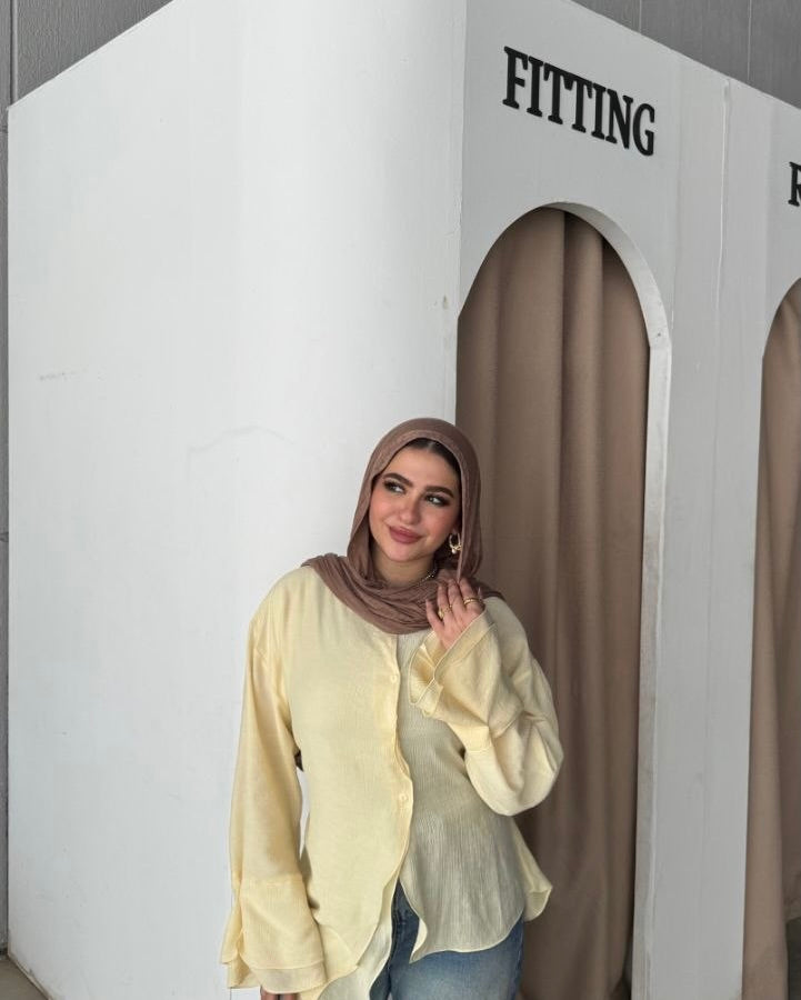 Wave Cut Blouse