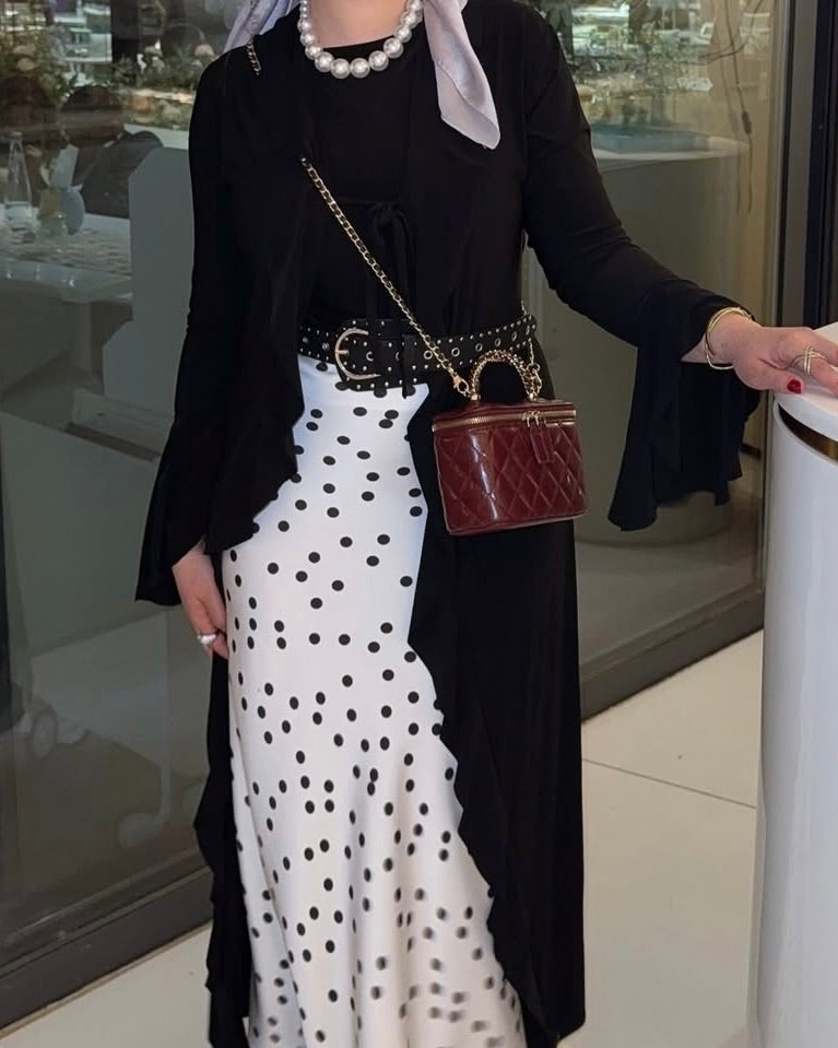 Polka dots skirt