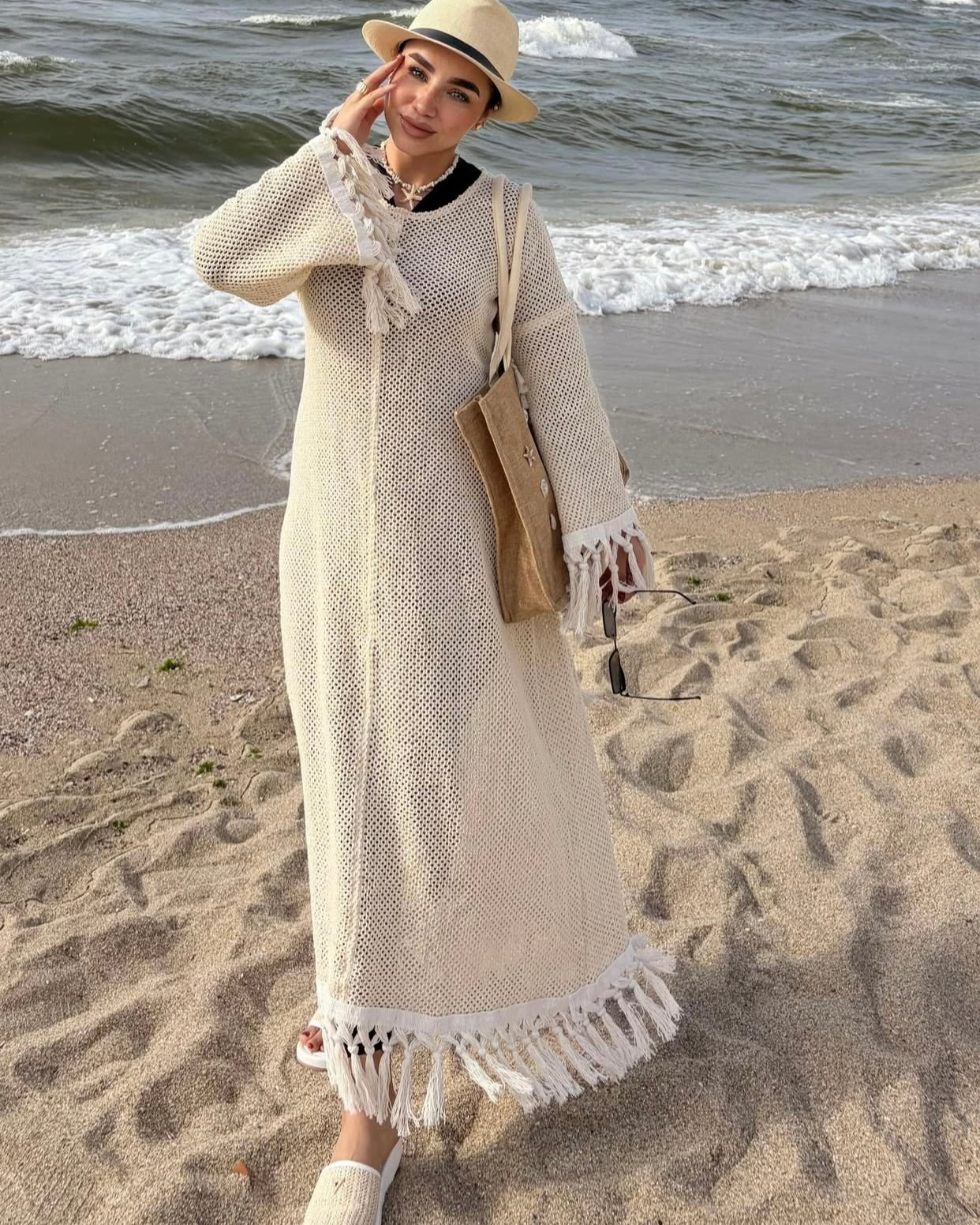 Crochet dress