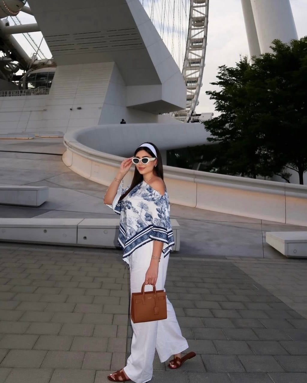 Satin Scarf Top