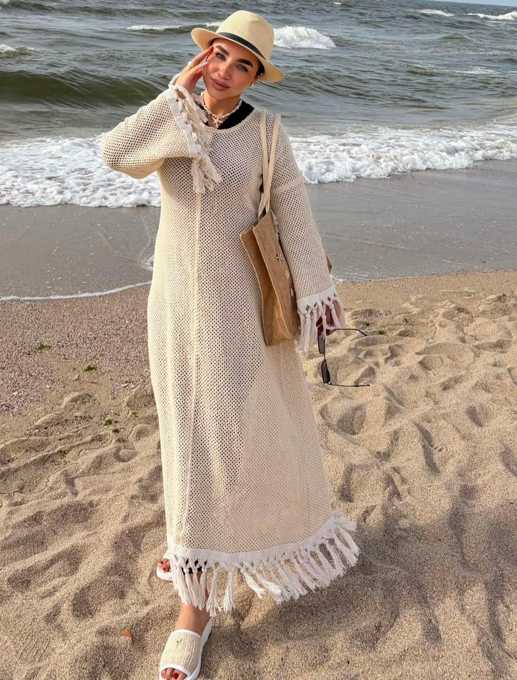 Crochet dress