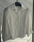 Crochet Over Size Shirt