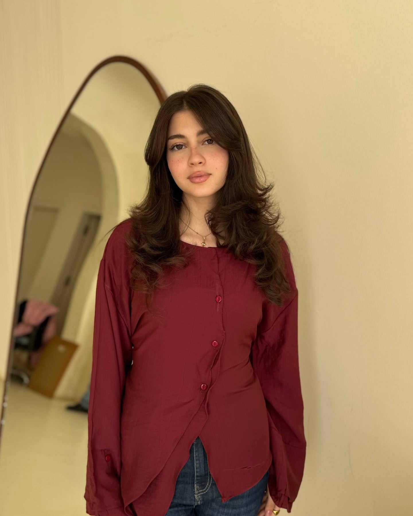 Wave Cut Blouse