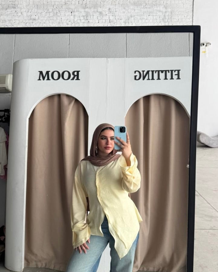 Wave Cut Blouse
