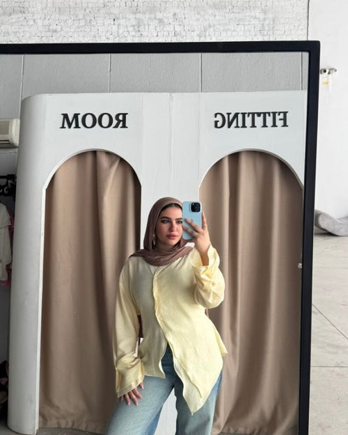 Wave Cut Blouse