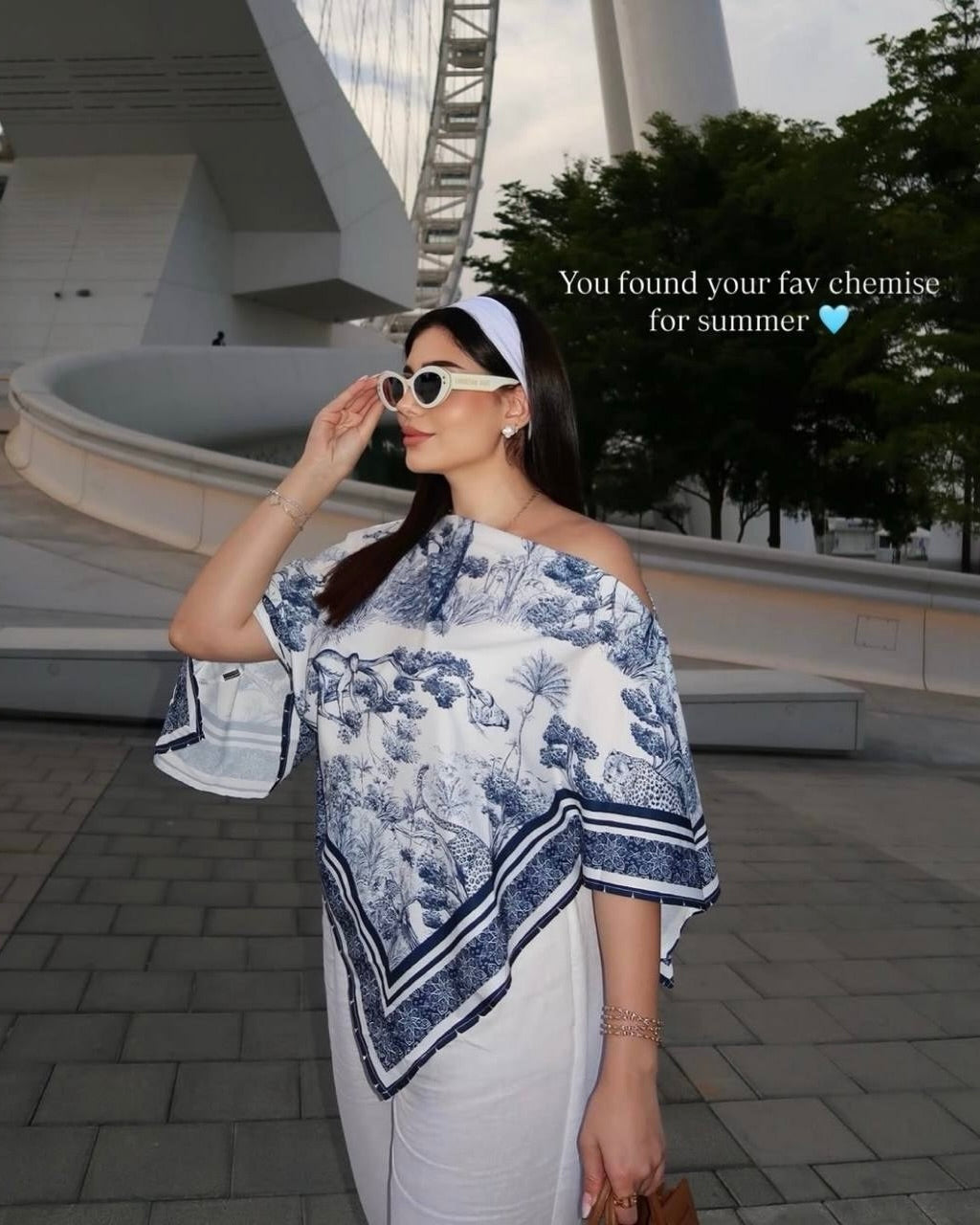 Satin Scarf Top
