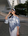 Satin Scarf Top