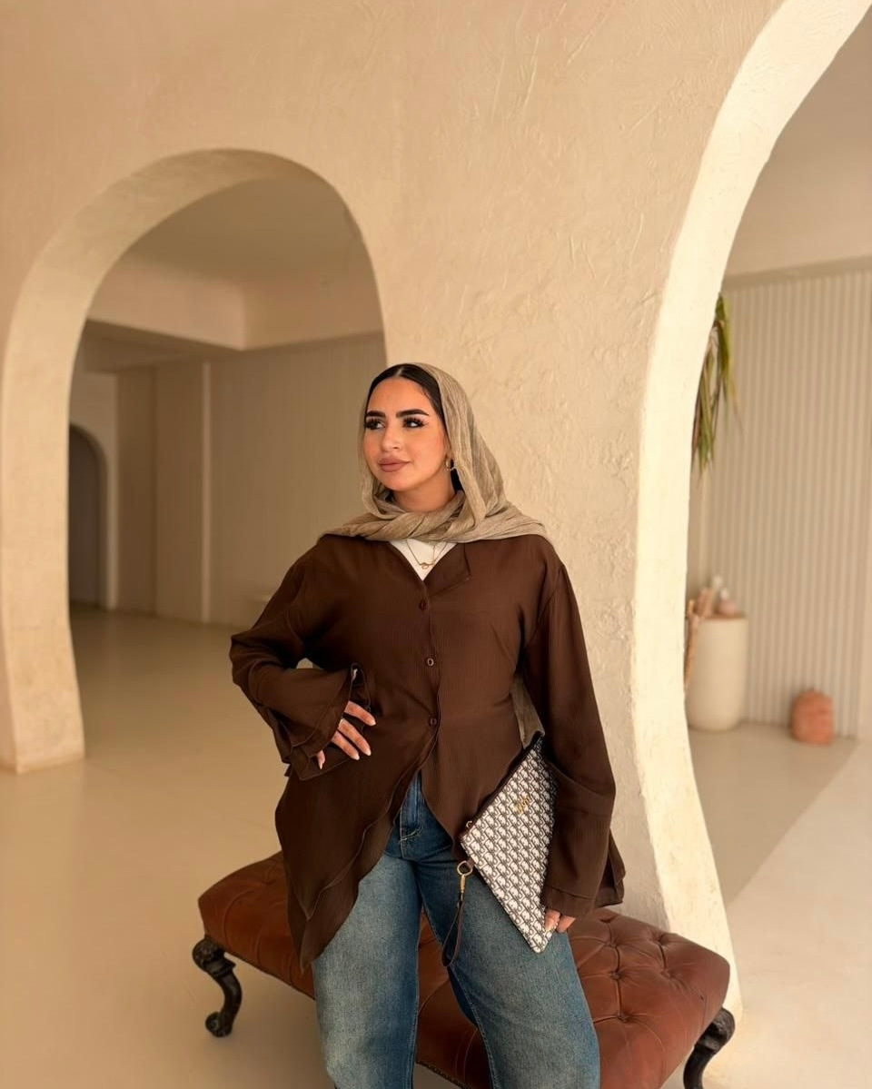 Wave Cut Blouse