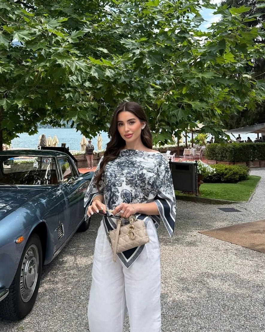 Satin Scarf Top